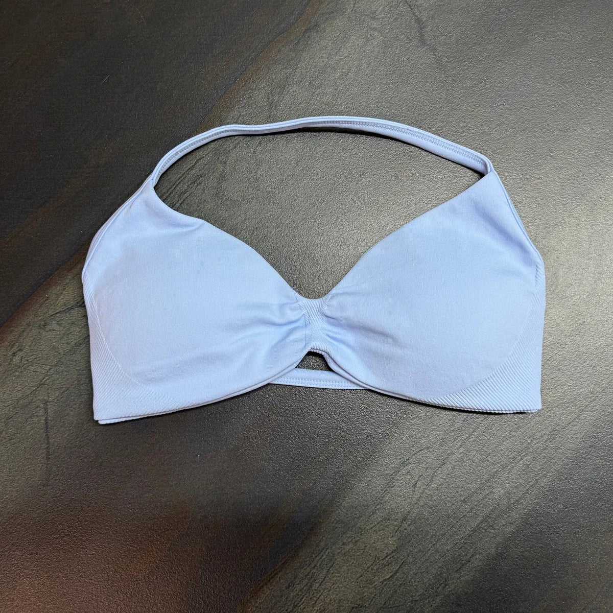 Minimal Halterneck Sports Bra