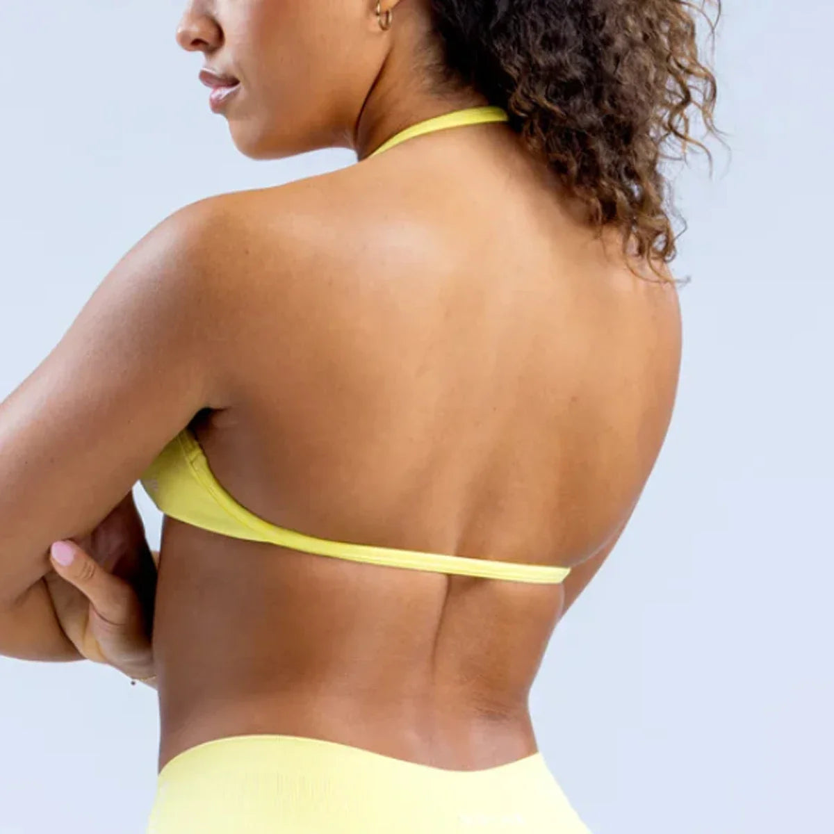 Minimal Halterneck Sports Bra