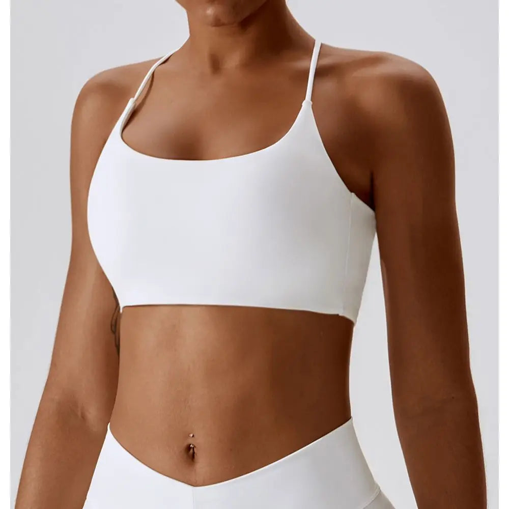 Cross back Sports Bra