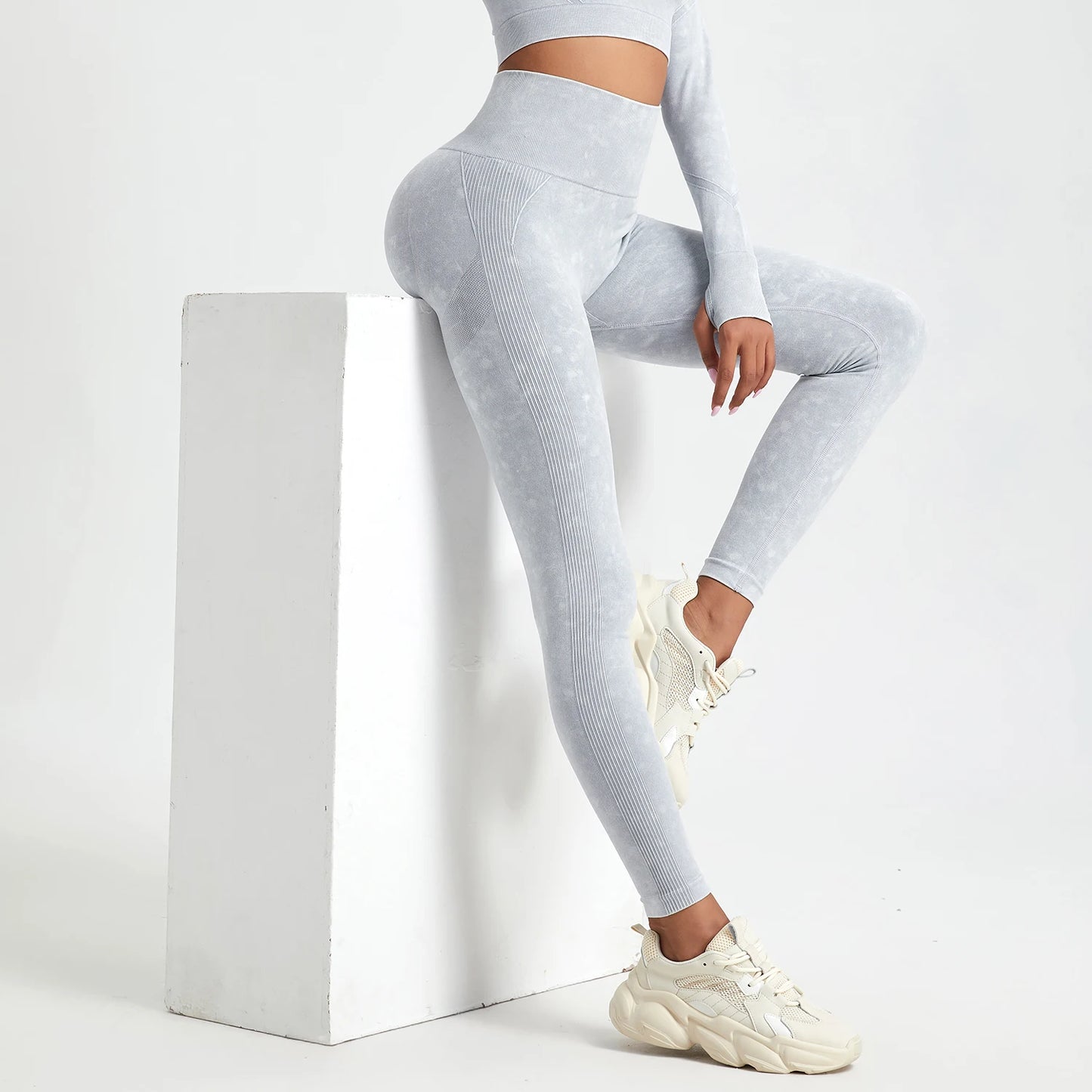 Acid Wash Scrunch Leggings