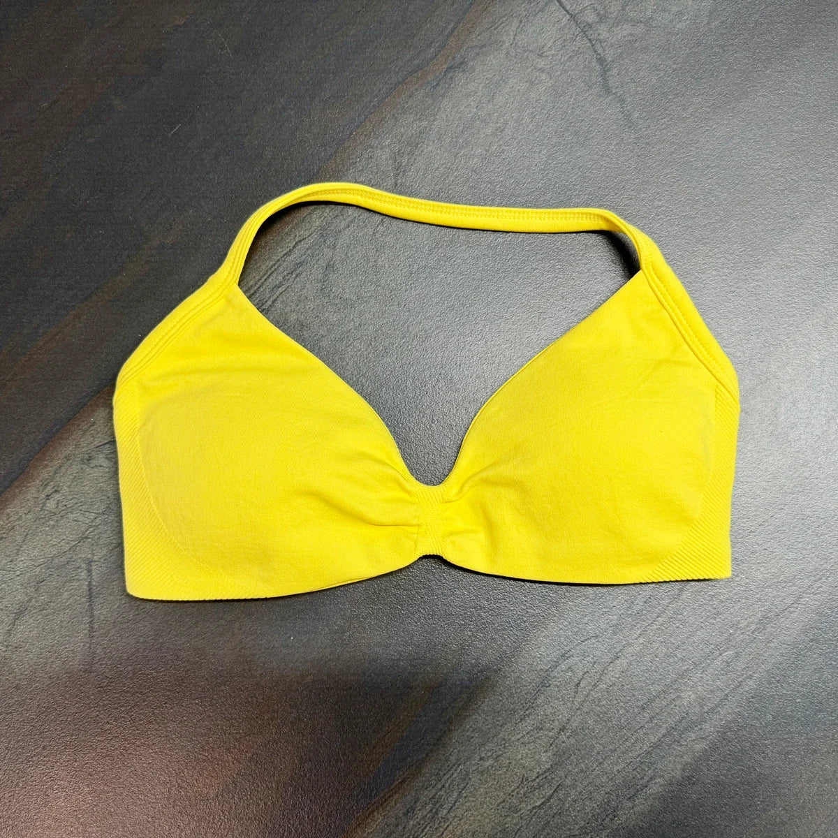 Minimal Halterneck Sports Bra