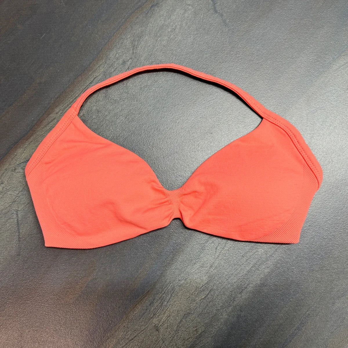 Minimal Halterneck Sports Bra