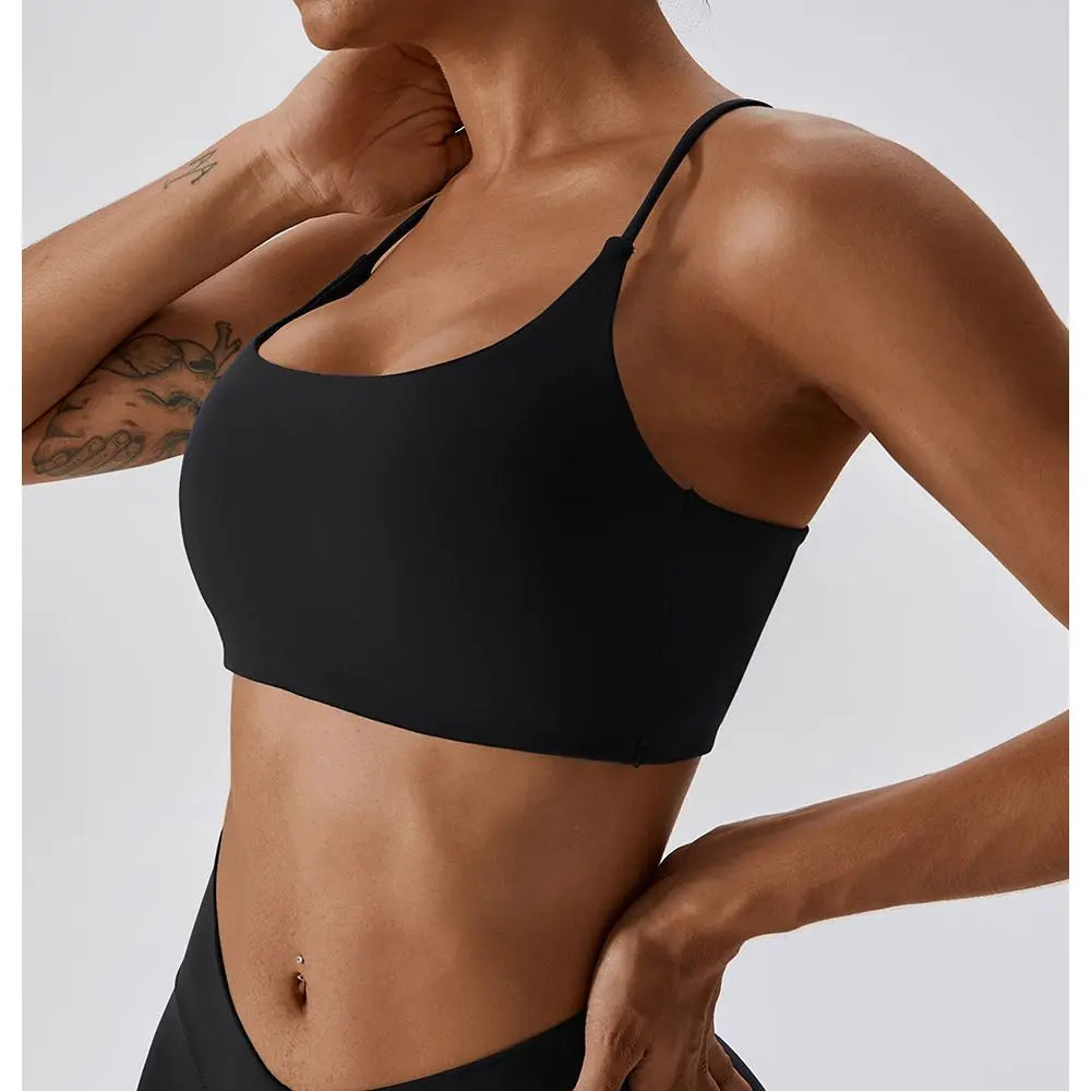 Cross back Sports Bra