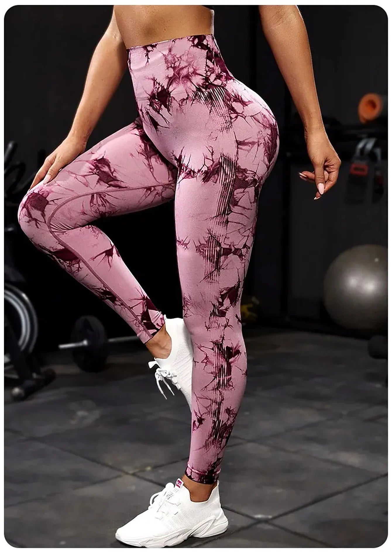 Tie Dye Seamless Leggings