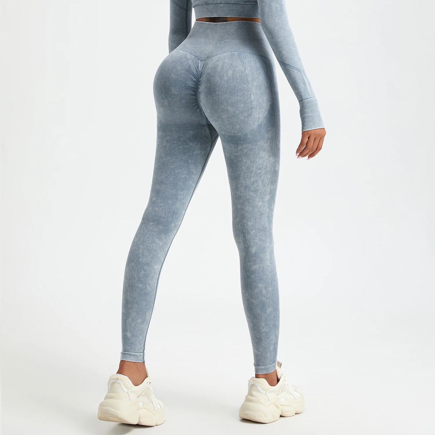 Acid Wash Scrunch Leggings