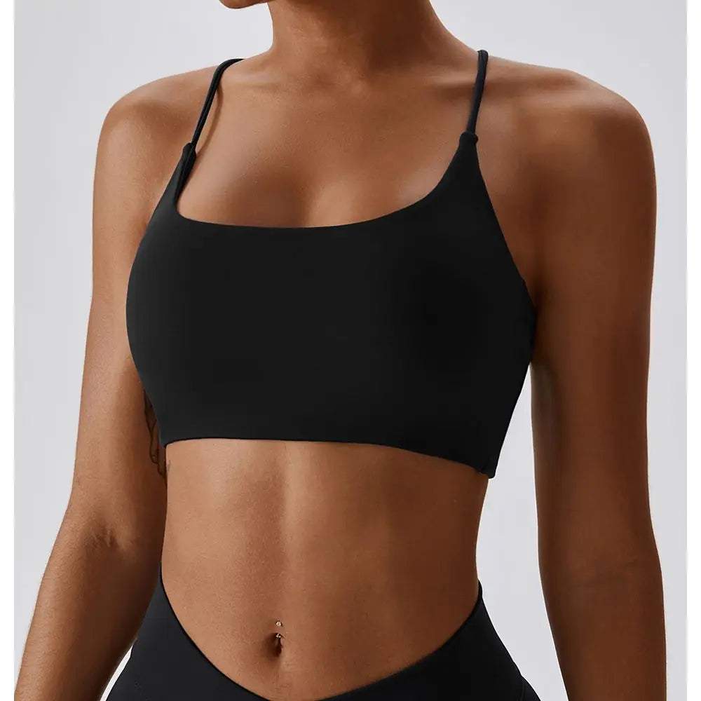 Cross back Sports Bra