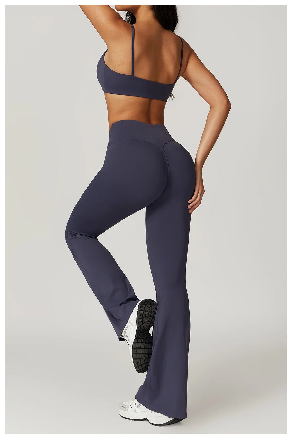 Seamless Flare and Bra Sports Set